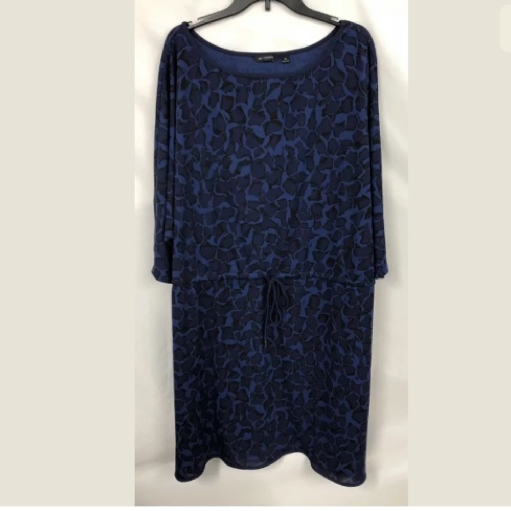 HALSTON BLUE‎ BLACK DRESS 3X